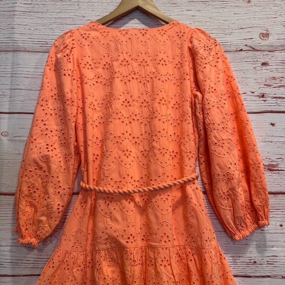 NWT Lilly Pulitzer Keyla Eyelet Swing Dress in Bellini Riviera Eyelet Sz XXS - Picture 12 of 13